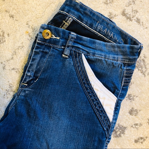 Blank NYC Cropped Denim Size 28 - Picture 1 of 6